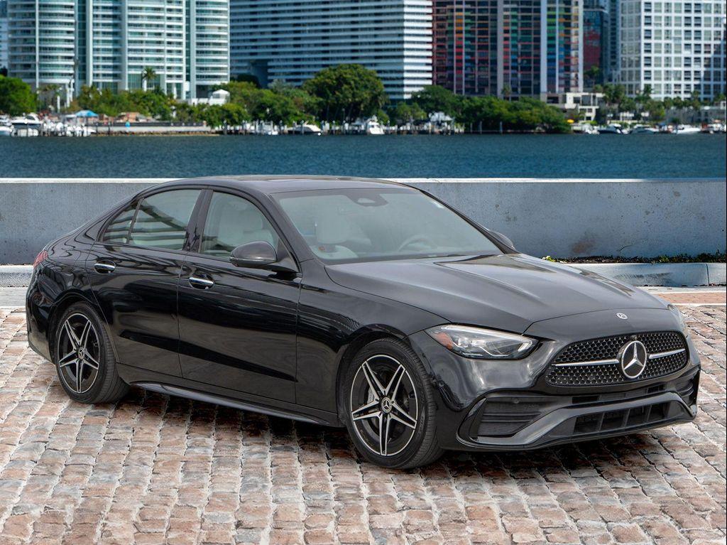 used 2022 Mercedes-Benz C-Class car