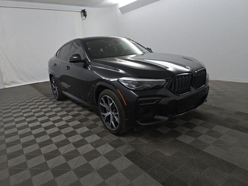 used 2022 BMW X6 car, priced at $43,400