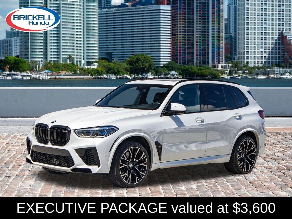 used 2021 BMW X5 M car, priced at $66,357