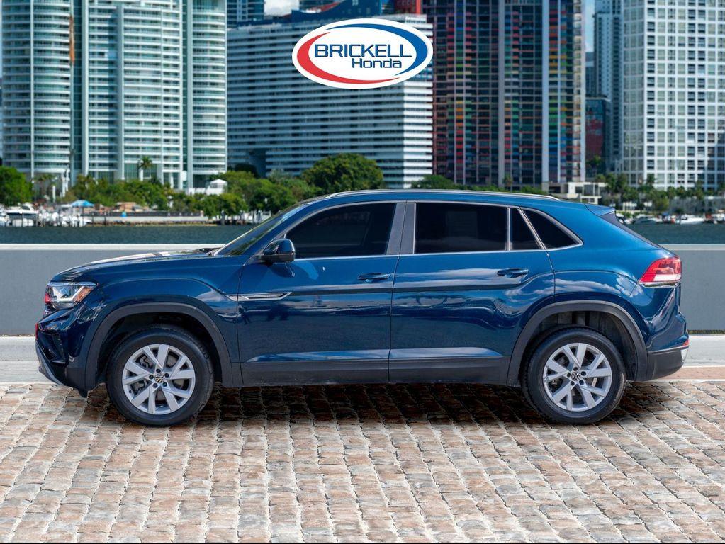 used 2021 Volkswagen Atlas Cross Sport car, priced at $17,800