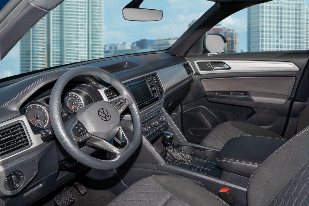 used 2021 Volkswagen Atlas Cross Sport car, priced at $17,800