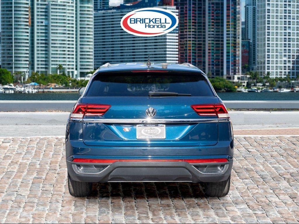 used 2021 Volkswagen Atlas Cross Sport car, priced at $17,800