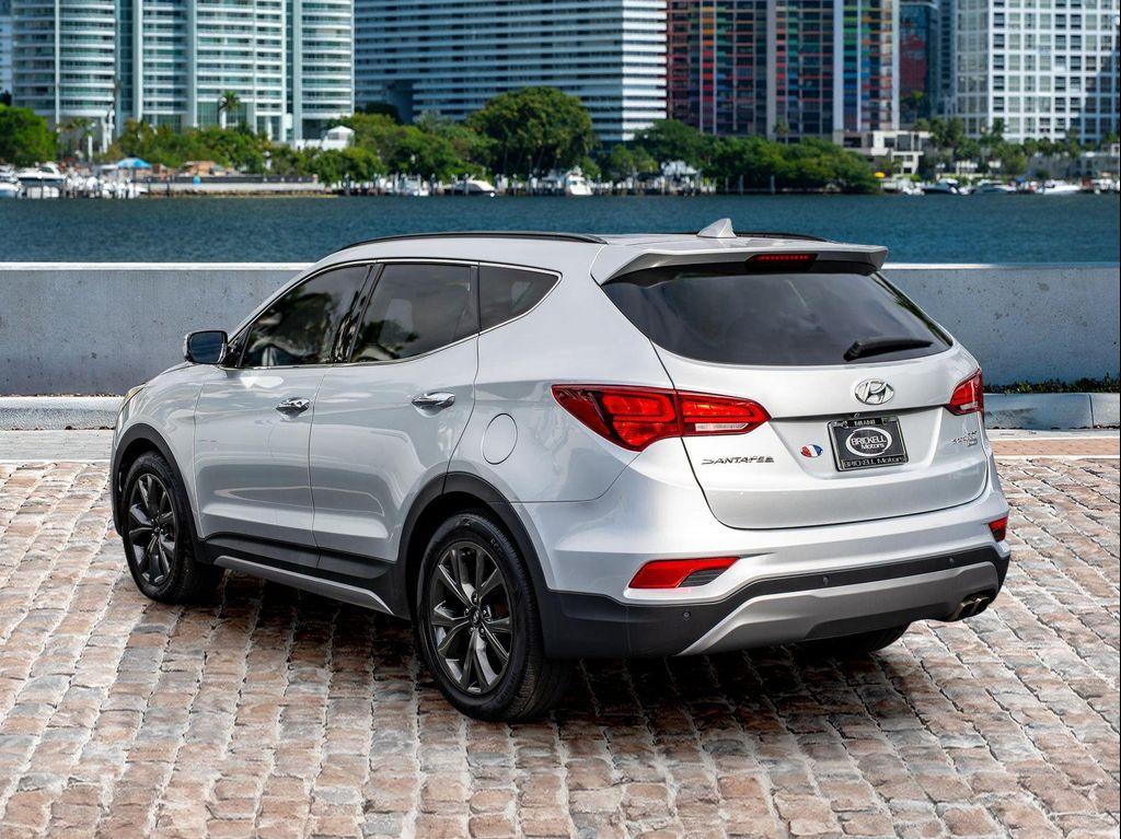 used 2018 Hyundai Santa Fe Sport car, priced at $12,500
