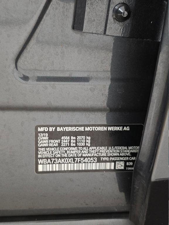 used 2020 BMW 228 Gran Coupe car, priced at $19,000