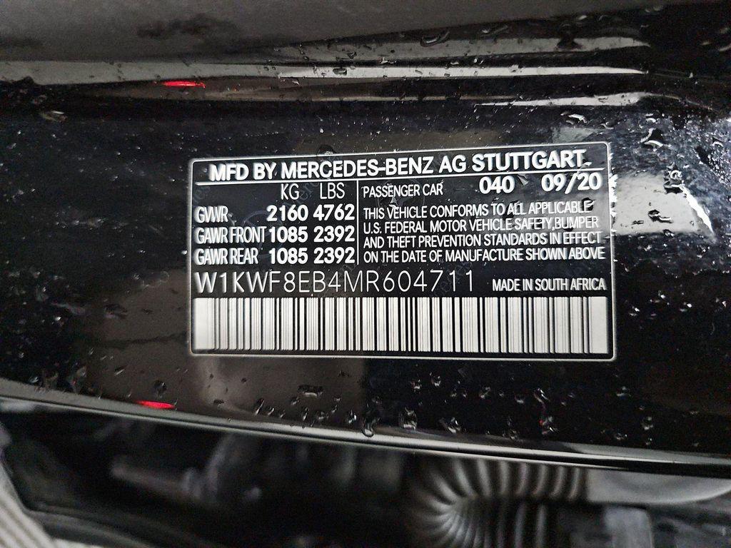 used 2021 Mercedes-Benz C-Class car, priced at $17,200