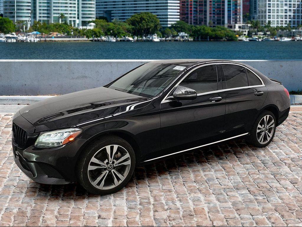 used 2021 Mercedes-Benz C-Class car, priced at $17,200