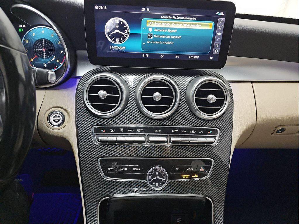 used 2021 Mercedes-Benz C-Class car, priced at $17,200