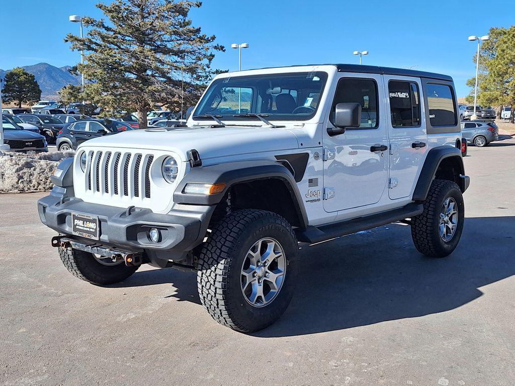used 2020 Jeep Wrangler Unlimited car, priced at $26,988