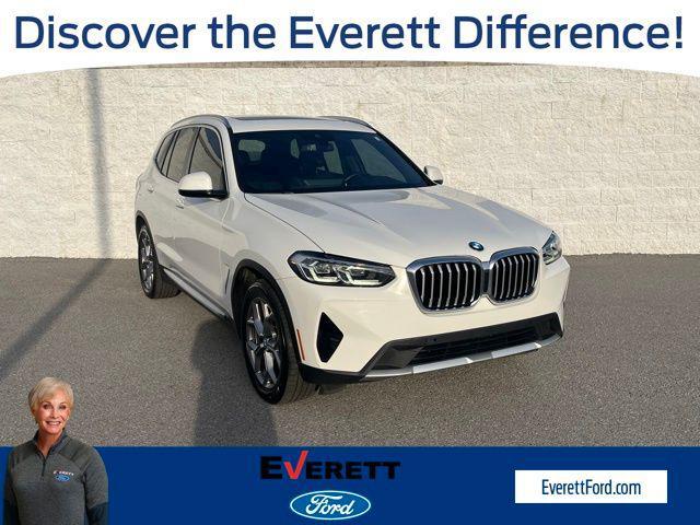 used 2022 BMW X3 car, priced at $23,446