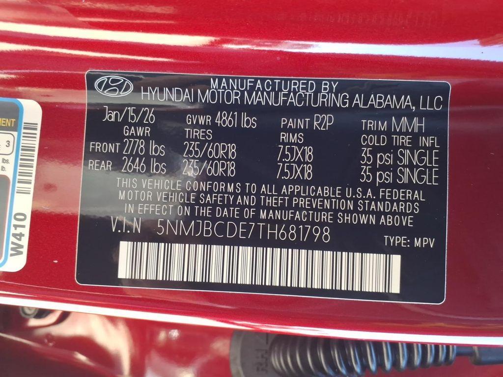 new 2026 Hyundai Tucson car, priced at $32,085