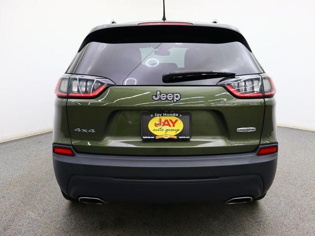 used 2021 Jeep Cherokee car, priced at $19,205