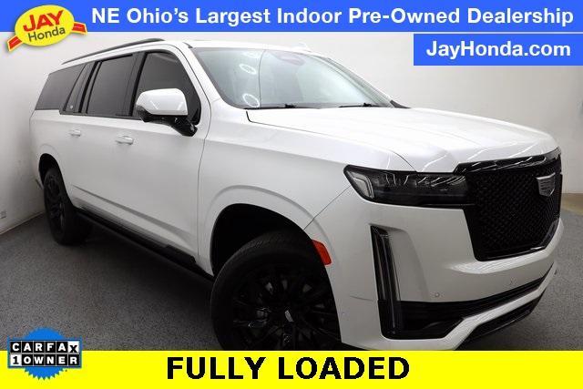 used 2024 Cadillac Escalade ESV car, priced at $90,970