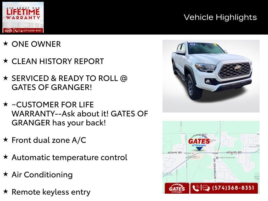 used 2023 Toyota Tacoma car, priced at $35,253