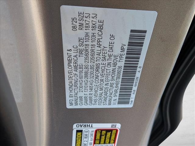 new 2026 Honda Odyssey car, priced at $42,636