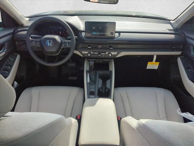 new 2025 Honda Accord car, priced at $30,319