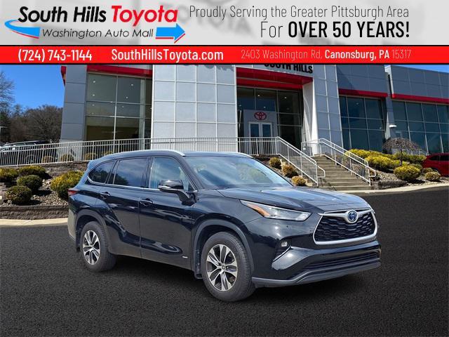 used 2022 Toyota Highlander Hybrid car, priced at $41,990