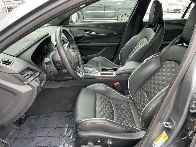used 2022 Cadillac CT4-V car, priced at $53,850