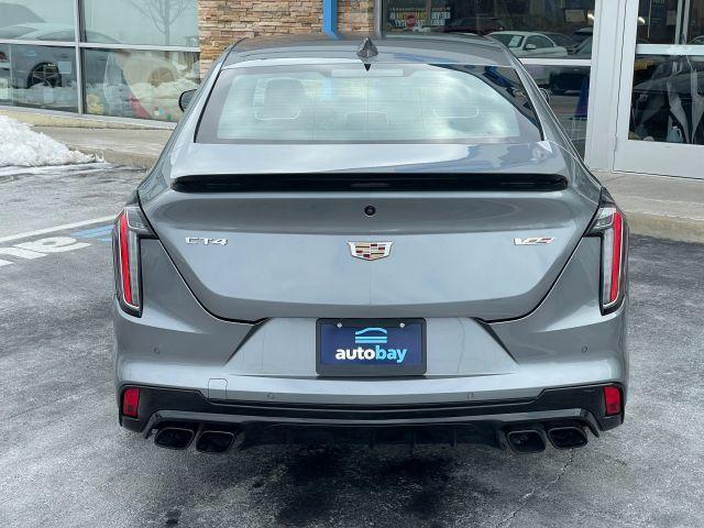 used 2022 Cadillac CT4-V car, priced at $53,850