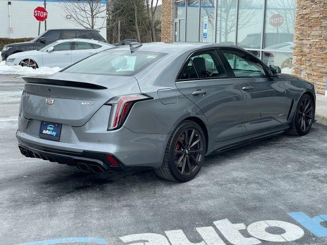 used 2022 Cadillac CT4-V car, priced at $53,850