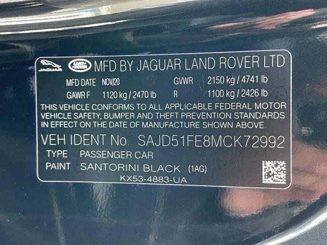 used 2021 Jaguar F-TYPE car, priced at $59,850