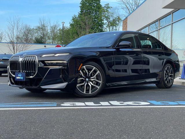 used 2024 BMW 750e car, priced at $72,850