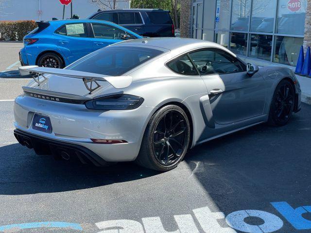 used 2021 Porsche 718 Cayman car, priced at $123,300