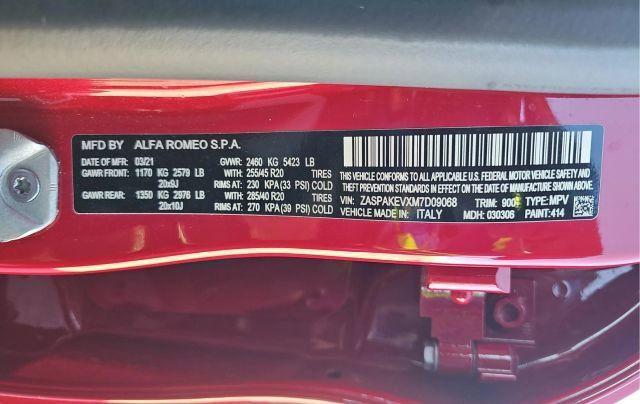 used 2021 Alfa Romeo Stelvio car, priced at $37,850