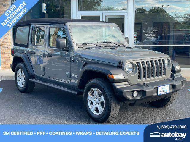 used 2021 Jeep Wrangler Unlimited car, priced at $17,499