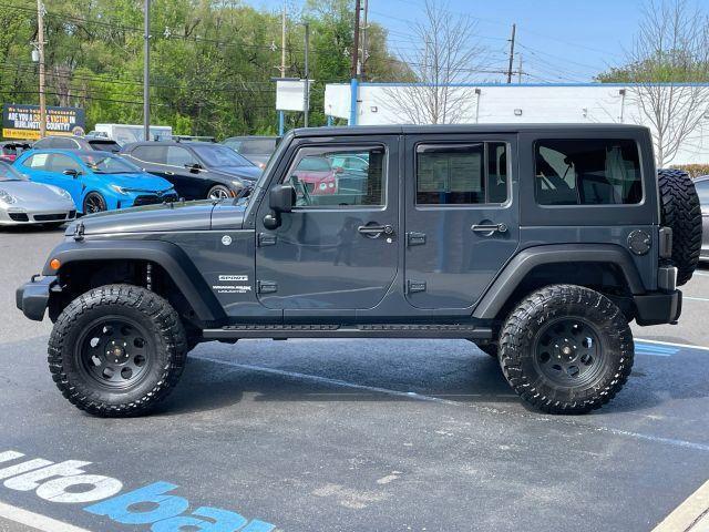 used 2018 Jeep Wrangler JK Unlimited car, priced at $15,850
