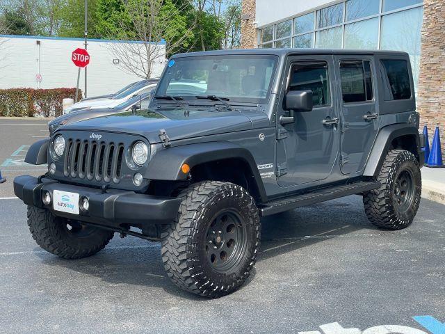 used 2018 Jeep Wrangler JK Unlimited car, priced at $15,850