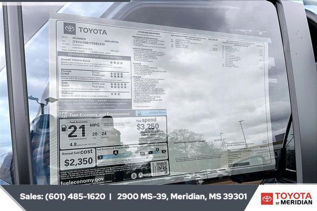 new 2026 Toyota 4Runner car, priced at $63,441