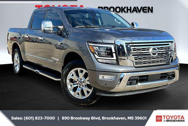 used 2021 Nissan Titan car, priced at $32,139
