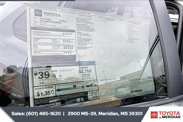 new 2025 Toyota RAV4 Hybrid car, priced at $36,596