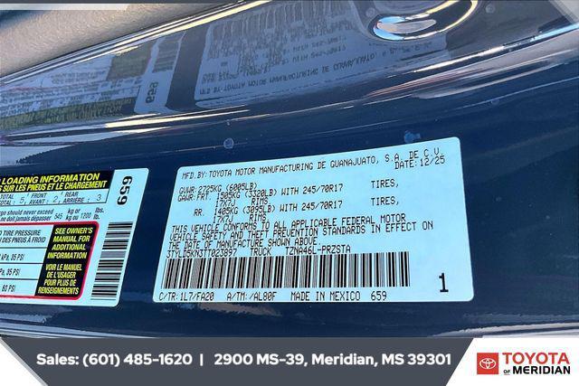 new 2026 Toyota Tacoma car, priced at $41,627