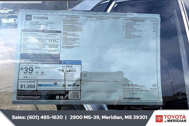 new 2025 Toyota RAV4 Hybrid car, priced at $36,158