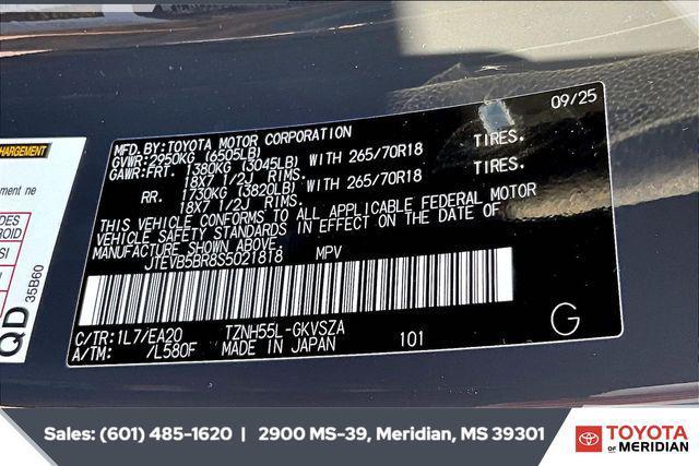 new 2025 Toyota 4Runner car, priced at $63,299