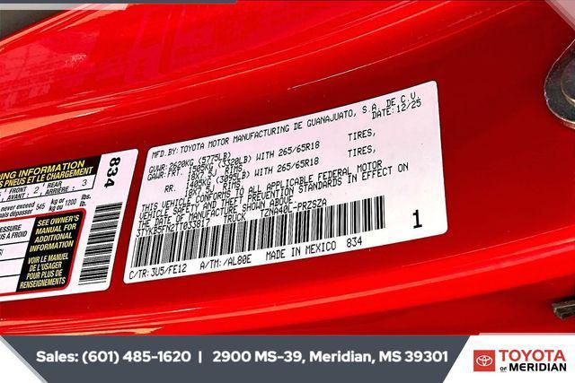 new 2026 Toyota Tacoma car, priced at $46,596