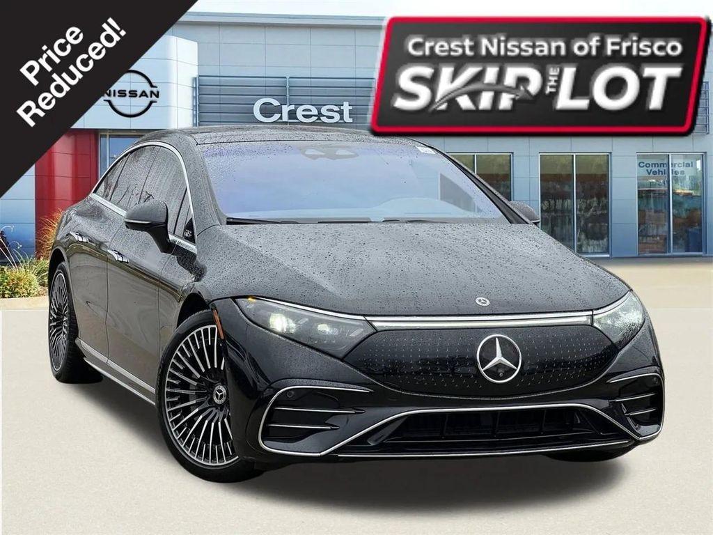 used 2022 Mercedes-Benz EQS 580 car, priced at $43,974