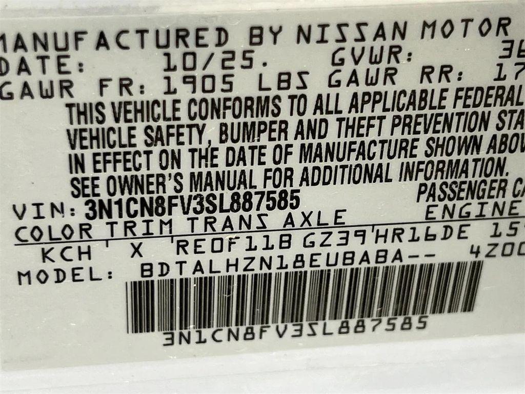 new 2025 Nissan Versa car, priced at $18,090