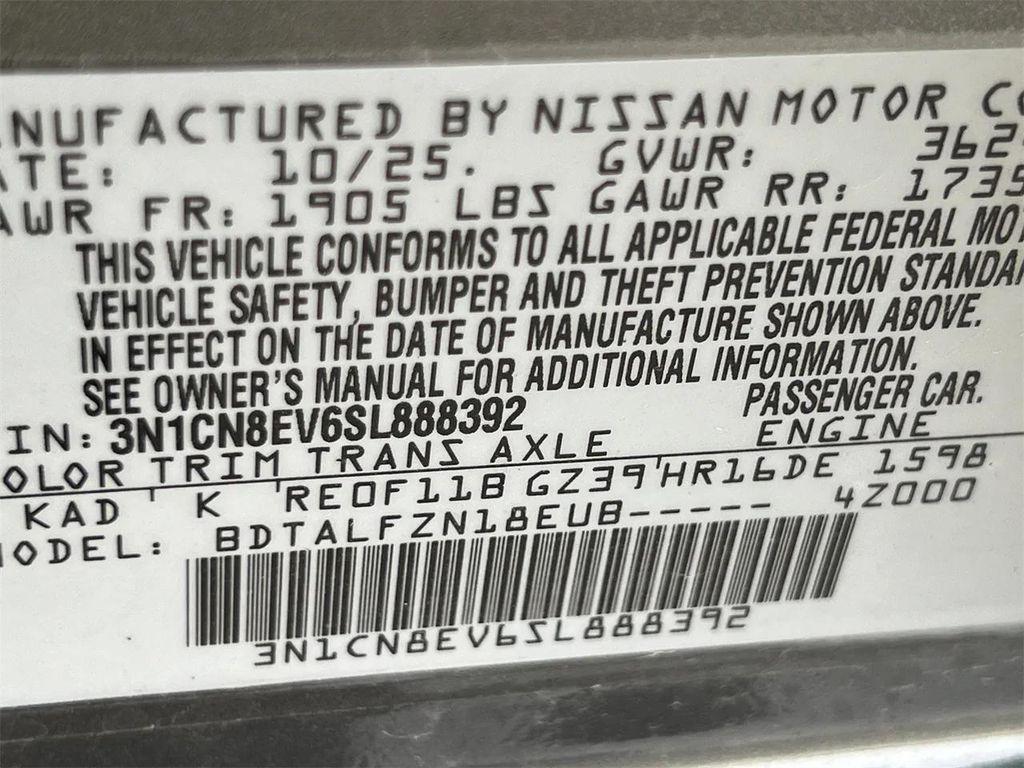 new 2025 Nissan Versa car, priced at $16,690