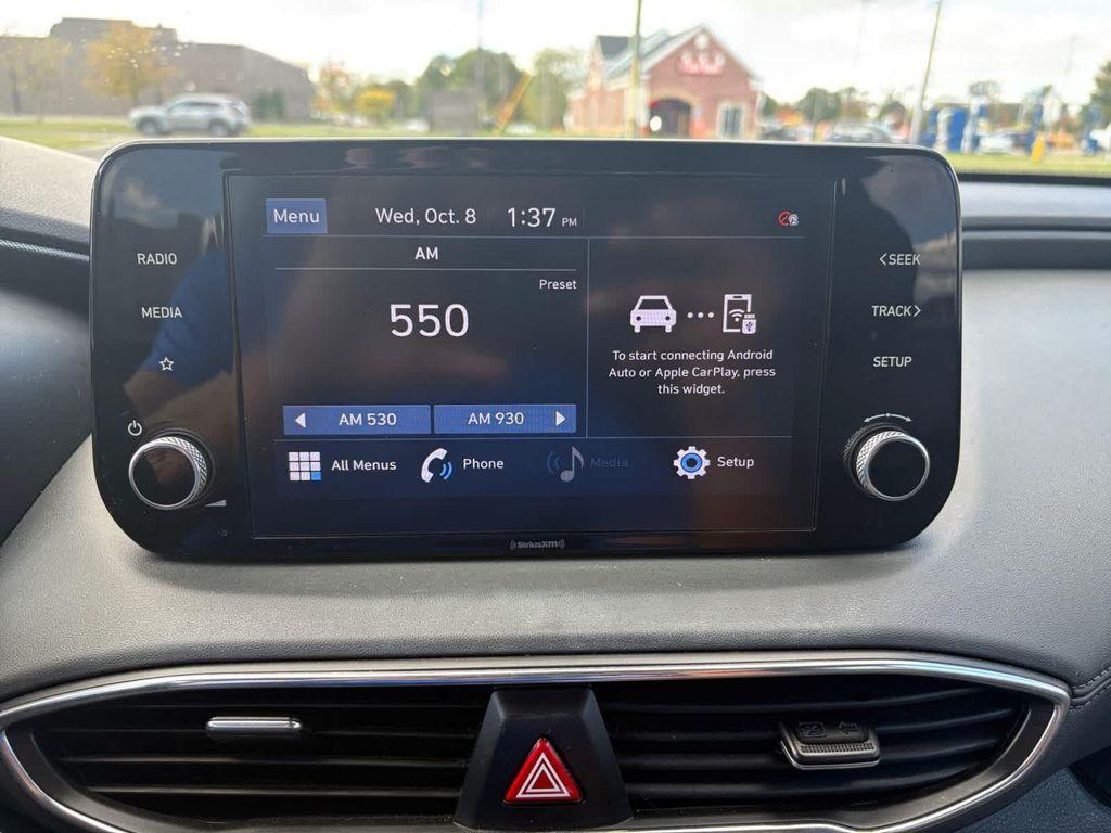 used 2021 Hyundai Santa Fe car, priced at $19,999