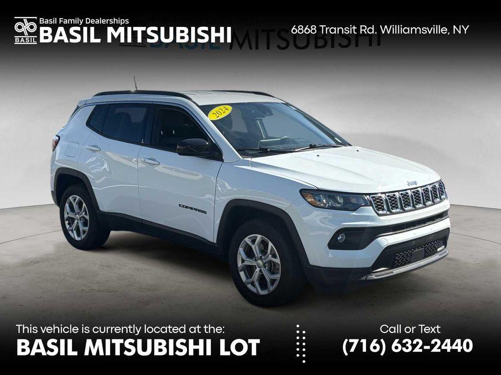 used 2024 Jeep Compass car, priced at $23,499