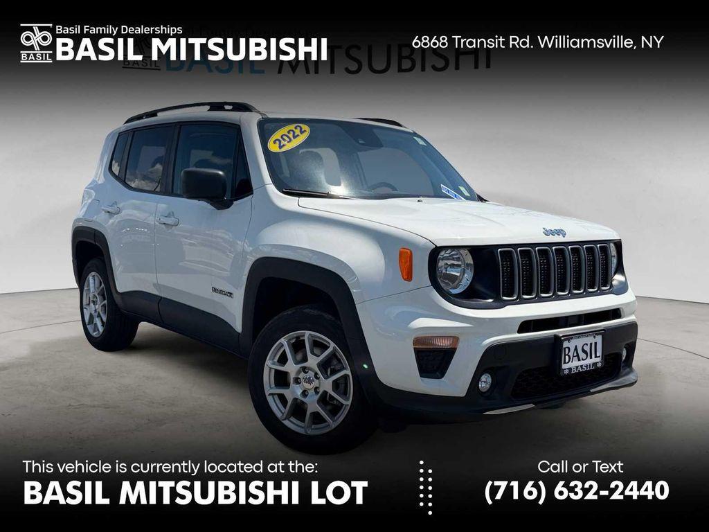 used 2022 Jeep Renegade car, priced at $19,229