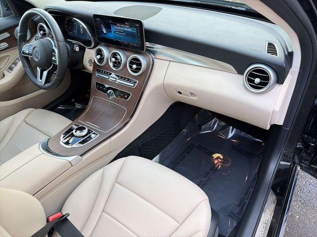 used 2021 Mercedes-Benz C-Class car, priced at $27,000