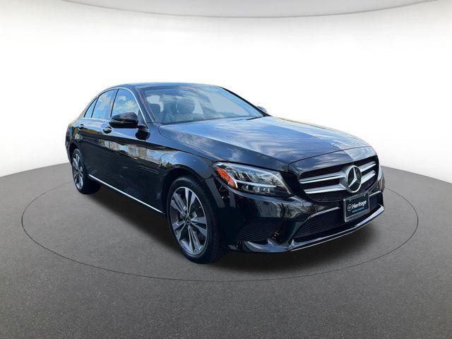 used 2021 Mercedes-Benz C-Class car, priced at $27,000