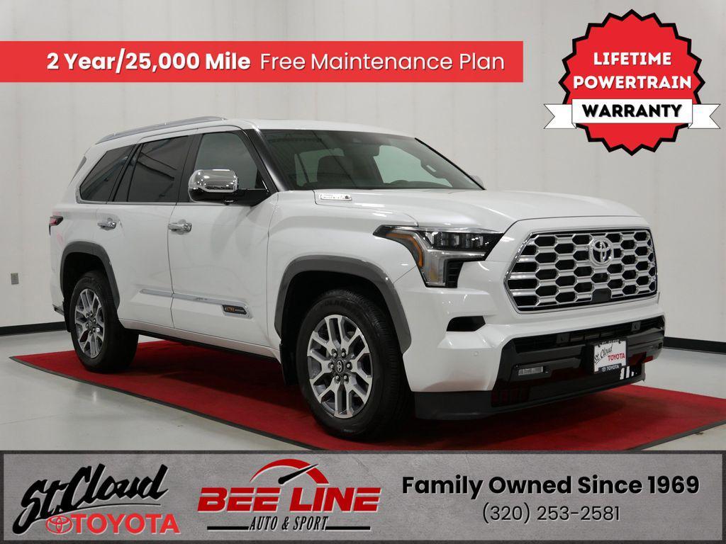 used 2025 Toyota Sequoia car, priced at $77,841