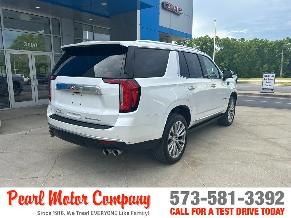 used 2021 GMC Yukon car, priced at $51,500