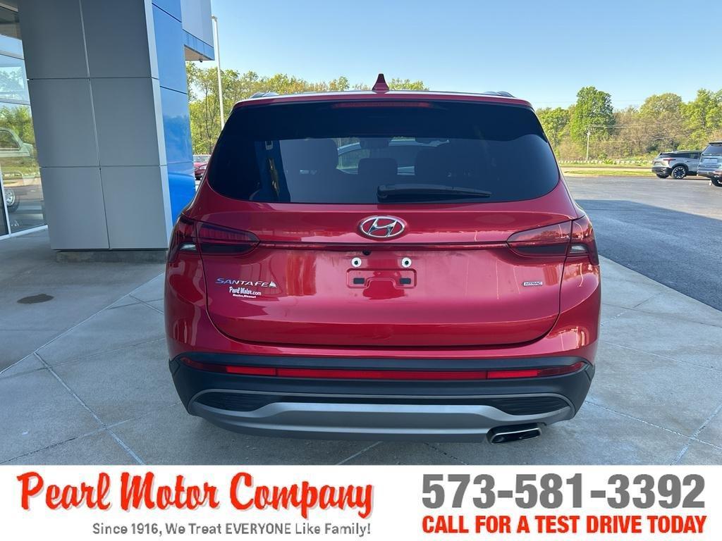 used 2021 Hyundai Santa Fe car, priced at $19,500