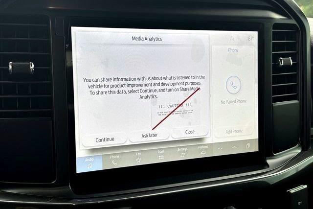 new 2025 Ford F-150 car, priced at $39,550