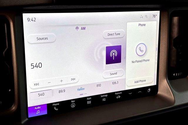 new 2025 Ford Bronco car, priced at $53,535